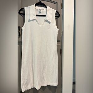 Club Monaco sleeveless polo dress, Size Small, Cotton blend, Terry cloth